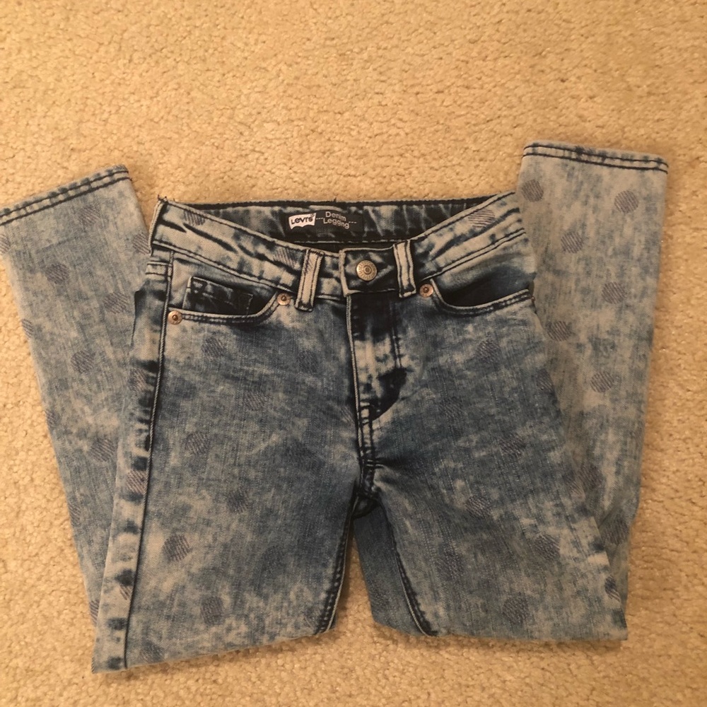Girls Levi jeans